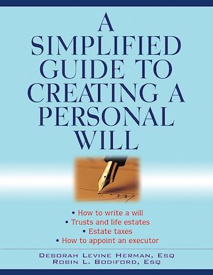 Téléchargez le livre :  A Simplified Guide to Creating a Personal Will
