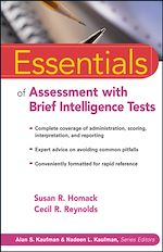 Télécharger le livre :  Essentials of Assessment with Brief Intelligence Tests