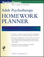 Télécharger le livre :  Adult Psychotherapy Homework Planner