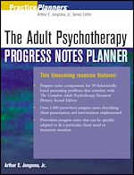 Télécharger le livre :  The Adult Psychotherapy Progress Notes Planner