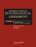 Télécharger le livre :  Comprehensive Handbook of Psychological Assessment, Volume 1