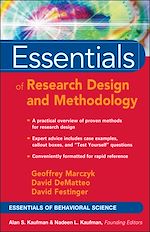 Télécharger le livre :  Essentials of Research Design and Methodology