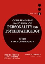 Télécharger le livre :  Comprehensive Handbook of Personality and Psychopathology, Child Psychopathology