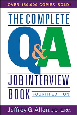 Téléchargez le livre :  The Complete Q&A Job Interview Book