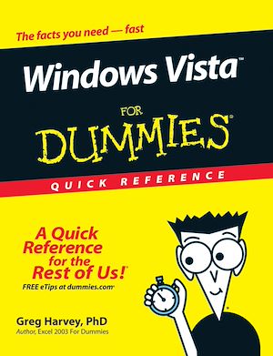 Téléchargez le livre :  Windows Vista For Dummies Quick Reference