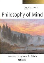 Télécharger le livre :  The Blackwell Guide to Philosophy of Mind