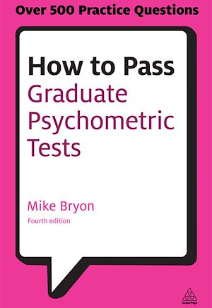 Téléchargez le livre :  How to Pass Graduate Psychometric Tests