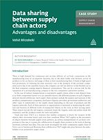 Download this eBook Case Study: Data Sharing Between Supply Chain Actors