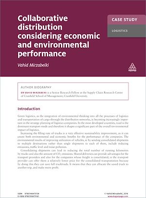 Download the eBook: Case Study: Collaborative Distribution Considering Economic and Environmental Performance