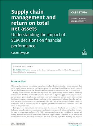 Téléchargez le livre :  Case Study: Supply Chain Management and Return on Total Net Assets