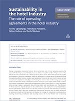 Download this eBook Case Study: Sustainability in the Hotel Industry
