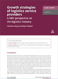 Téléchargez le livre :  Case Study: Growth Strategies of Logistics Service Providers