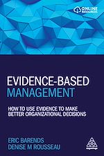 Télécharger le livre :  Evidence-Based Management