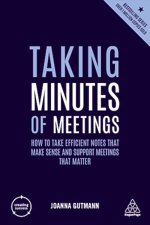 Download the eBook: Taking Minutes of Meetings