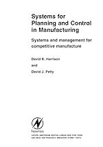 Télécharger le livre :  Systems for Planning and Control in Manufacturing