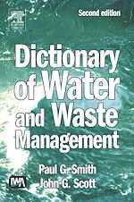 Télécharger le livre :  Dictionary of Water and Waste Management