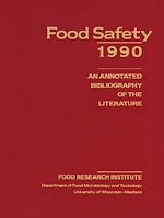 Télécharger le livre :  Food Safety 1990
