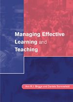 Télécharger le livre :  Managing Effective Learning and Teaching