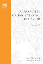 Télécharger le livre :  Research in Organizational Behavior