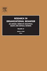 Télécharger le livre :  Research in Organizational Behavior