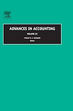 Télécharger le livre :  Advances in Accounting