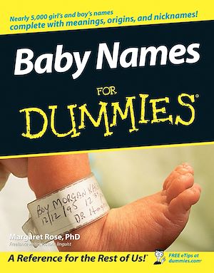Download the eBook: Baby Names For Dummies