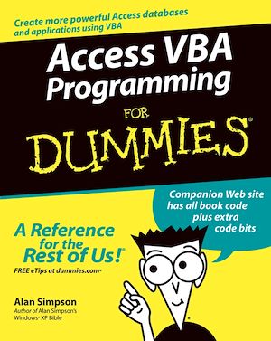 Téléchargez le livre :  Access VBA Programming For Dummies