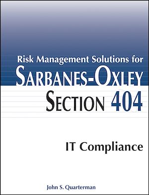 Téléchargez le livre :  Risk Management Solutions for Sarbanes-Oxley Section 404 IT Compliance