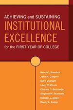 Télécharger le livre :  Achieving and Sustaining Institutional Excellence for the First Year of College