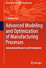 Télécharger le livre :  Advanced Modeling and Optimization of Manufacturing Processes