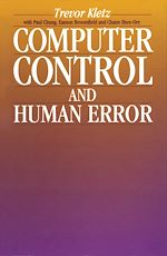 Télécharger le livre :  Computer Control and Human Error