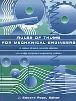 Télécharger le livre :  Rules of Thumb for Mechanical Engineers