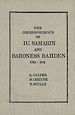 Télécharger le livre :  The Correspondence of Iu Samarin and Baroness Rahden