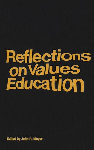 Téléchargez le livre :  Reflections on Values Education