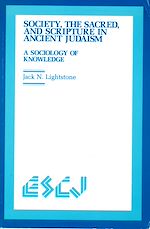 Télécharger le livre :  Society, the Sacred and Scripture in Ancient Judaism