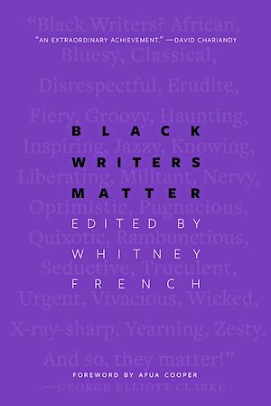 Téléchargez le livre :  Black Writers Matter