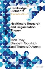 Télécharger le livre :  Health Care Research and Organization Theory