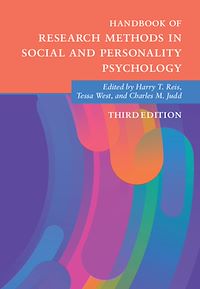 Téléchargez le livre :  Handbook of Research Methods in Social and Personality Psychology