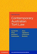 Download this eBook Contemporary Australian Tort Law