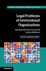 Download this eBook Legal Problems of International Organizations