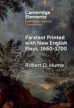 Download this eBook Paratext Printed with New English Plays, 1660–1700