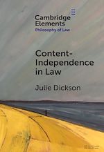 Télécharger le livre :  Content-Independence in Law