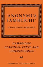 Télécharger le livre :  ‘Anonymus Iamblichi'