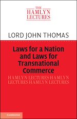 Télécharger le livre :  Laws for a Nation and Laws for Transnational Commerce