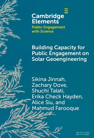 Download the eBook: Building Capacity for Public Engagement on Solar Geoengineering
