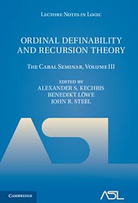Téléchargez le livre :  Ordinal Definability and Recursion Theory: Volume 3