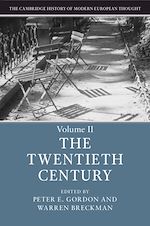 Télécharger le livre :  The Cambridge History of Modern European Thought: Volume 2, The Twentieth Century