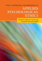 Télécharger le livre :  The Cambridge Handbook of Applied Psychological Ethics