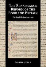 Télécharger le livre :  The Renaissance Reform of the Book and Britain