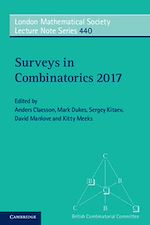 Download this eBook Surveys in Combinatorics 2017